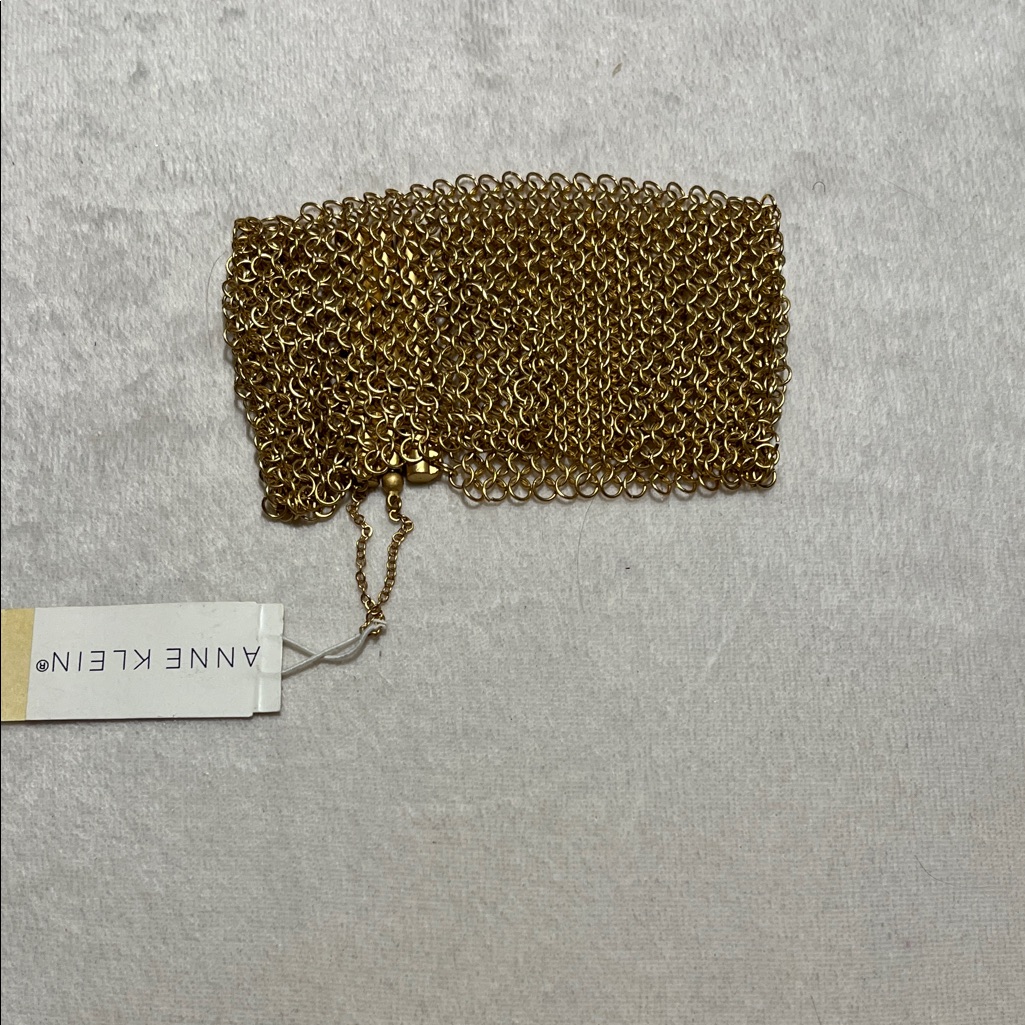 Anne Klein Gold Mesh Bracelet 12$
